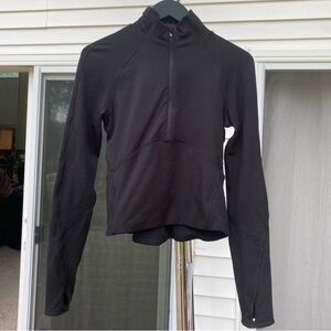 Lululemon Athletica Black Half-Zip Sweatshirt